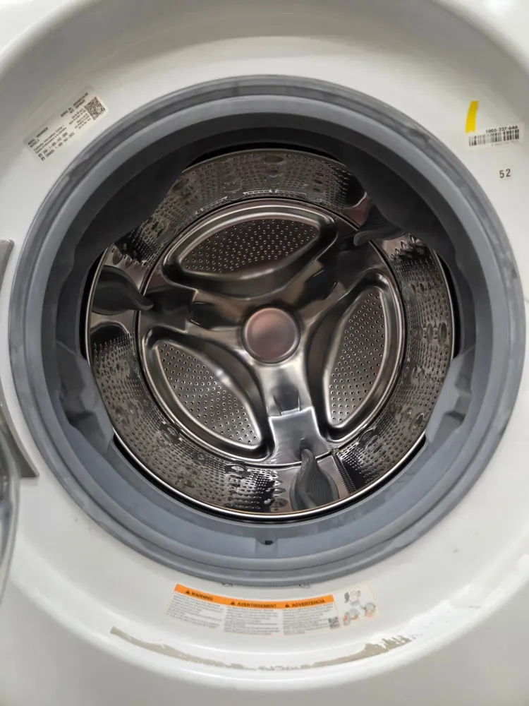 Front-load washer drum and door gasket
