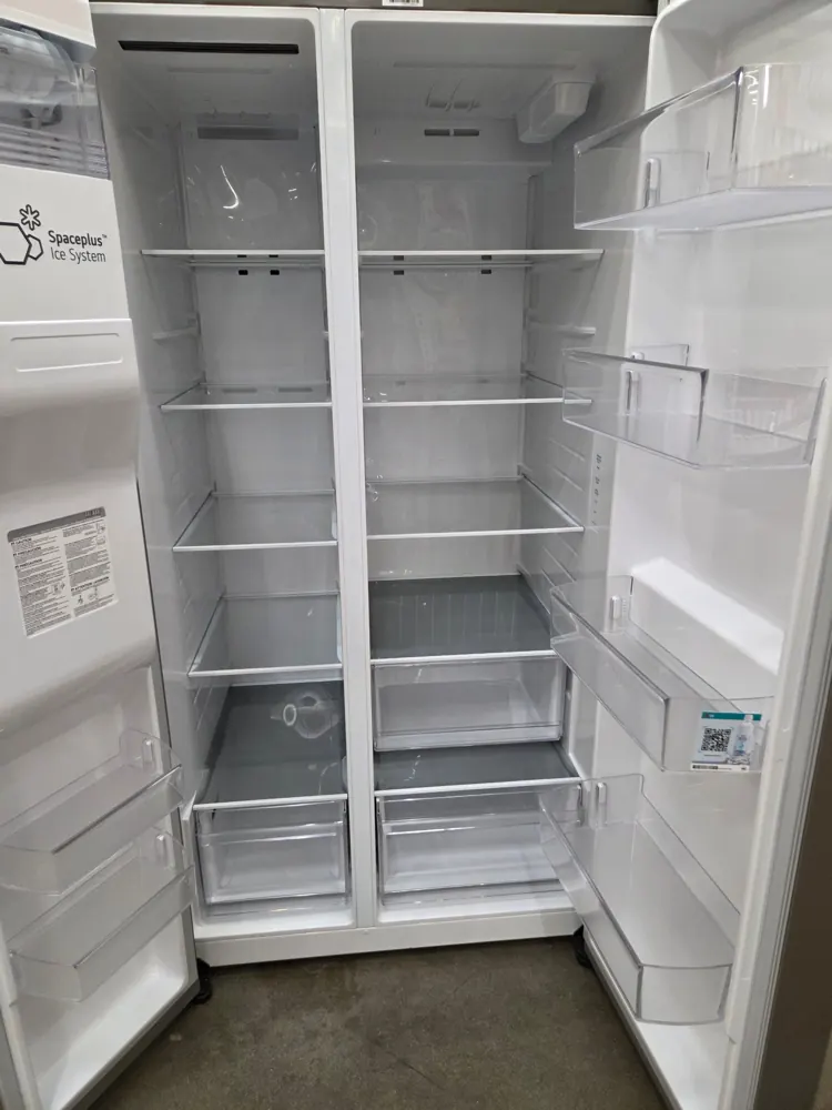 LG side-by-side refrigerator